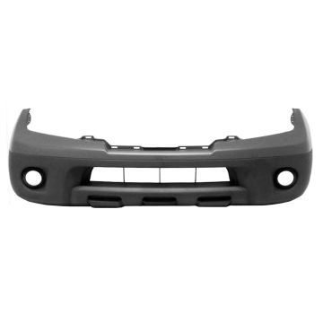 Bumper Cover Front w/Textured Lower/Center Primed CAPA for Nissan Frontier 2009-2021