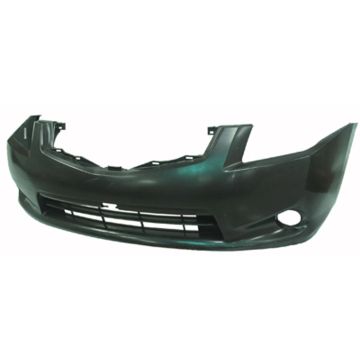 Bumper Cover Front Primed CAPA for Nissan Sentra SL 2010-2012