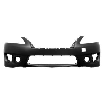 Bumper Cover Front Sport Type Primed CAPA for Nissan Sentra SR 2013-2015