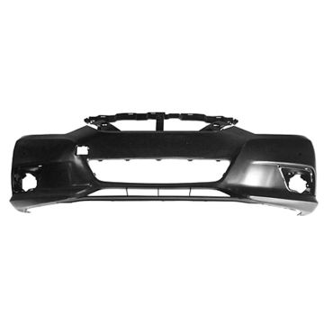 Bumper Cover Front w/Distance Sensors Primed CAPA for Nissan Altima Sedan 2016-2018