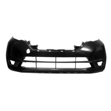 Bumper Cover Front Primed CAPA for Nissan Versa Note 2017-2019