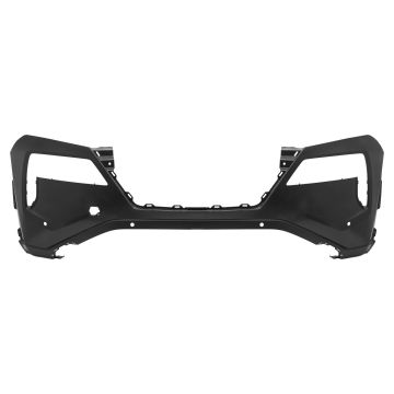 Bumper Cover Front w/Distance Sensors Primed Japan Built CAPA for Nissan Rogue SL 2021-2023