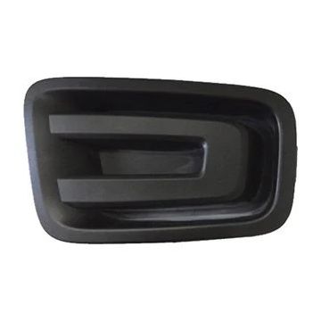 Bumper Insert Front Left Fog Lamp Opening Cover w/o Fog Lamps Textured Black for Nissan TITAN TITAN XD