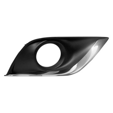 Bumper Insert Front Right Fog Lamp Bezel w/Fog Lamps for Nissan Versa 2015-2018