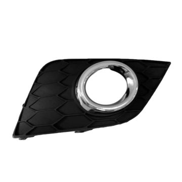 Bumper Insert Front Right Fog Lamp Bezel w/Fog Lamps for Nissan Sentra 2016-2018