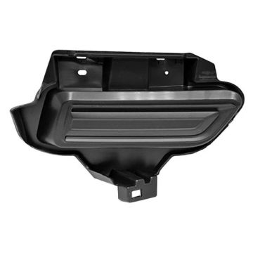 Bumper Insert Front Right Fog Lamp Opening Cover w/o Fog Lamps for Nissan Versa Note 2017-2019