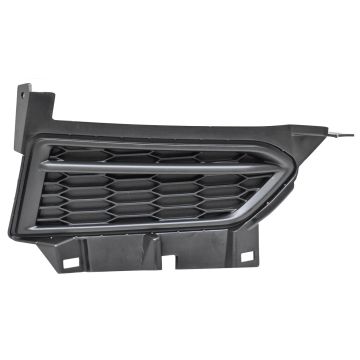 Bumper Insert Front Right Fog Lamp Opening Cover w/o Fog Lamps for Nissan Versa S SV 2020-2022