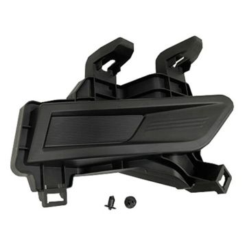Bumper Insert Front Right Fog Lamp Opening Cover w/o Fog Lamps for Nissan Kicks 2018-2020