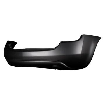 Bumper Cover Rear Includes Mounting Clips & Retainers Primed CAPA for Nissan Murano 2003-2005