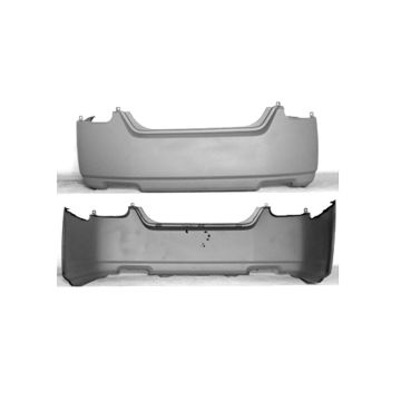Bumper Cover Rear Primed CAPA for Nissan Maxima 2004-2006