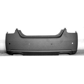 Bumper Cover Rear w/Parking Assist Primed CAPA for Nissan Maxima 2007-2008