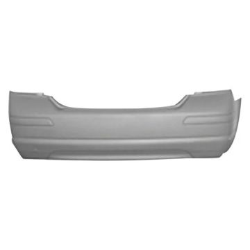 Bumper Cover Rear w/Spoiler Primed for Nissan Versa Sedan 2008-2010