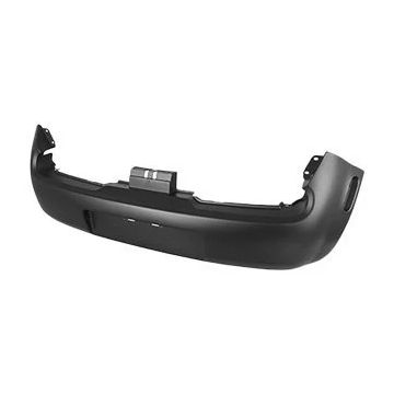 Bumper Cover Rear w/o Parking Sensors Primed for Nissan Cube S SL Base 2009-2014