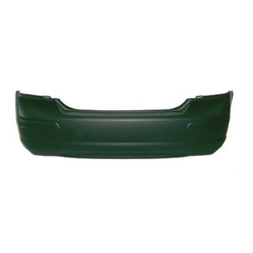 Bumper Cover Rear w/o Spoiler Primed CAPA for Nissan Versa Sedan 2007-2011