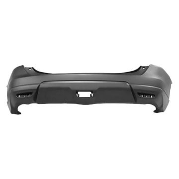 Bumper Cover Rear Primed for Nissan Rogue 2014-2016