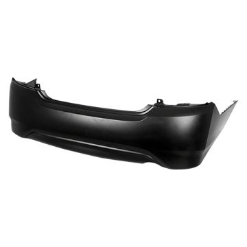 Bumper Cover Rear Primed CAPA for Nissan Versa Sedan 2015-2019