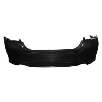 Bumper Cover Rear w/o Distance Sensors Primed for Nissan Altima 2016-2018