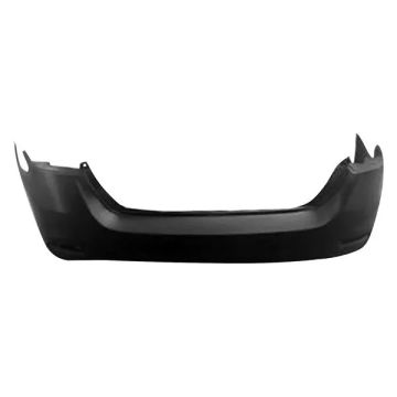 Bumper Cover Rear Sport Type Primed for Nissan Sentra 2016-2019