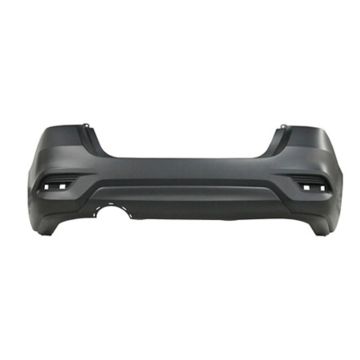 Bumper Cover Rear Sport Type Primed CAPA for Nissan Sentra 2016-2019