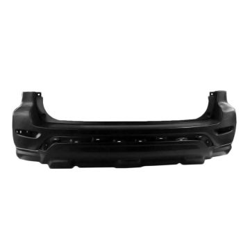 Bumper Cover Rear w/o Park Assist w/o Towing Hitch Primed for Nissan Pathfinder 2017-2019