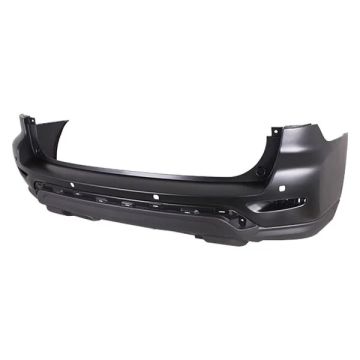 Bumper Cover Rear w/Park Assist w/Towing Hitch Primed for Nissan Pathfinder 2017-2020