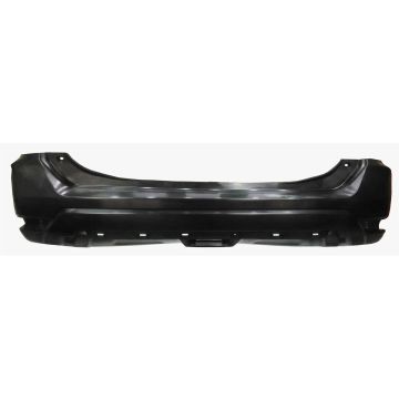 Bumper Cover Rear w/o Distance Sensors Primed CAPA for Nissan Rogue 2017-2020