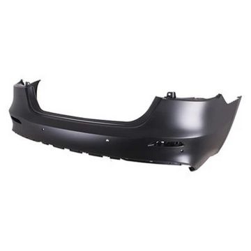 Bumper Cover Rear w/Rear Object Sensors Primed for Nissan Maxima SL Platinum SR 2019-2023