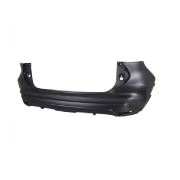 Bumper Cover Rear w/o Parking Sensors Primed CAPA for Nissan Kicks 2021-2024