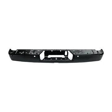 Bumper Face Bar Rear w/Tow Hitch w/o Blind Spot w/Camera for Nissan TITAN XD Crew Cab Pickup PRO-4X Platinum Reserve 2016