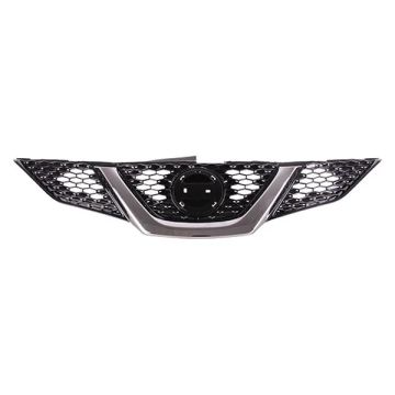Grille Assembly w/o Adaptive Cruise Control w/o Surround View for Nissan Qashqai Rogue Sport