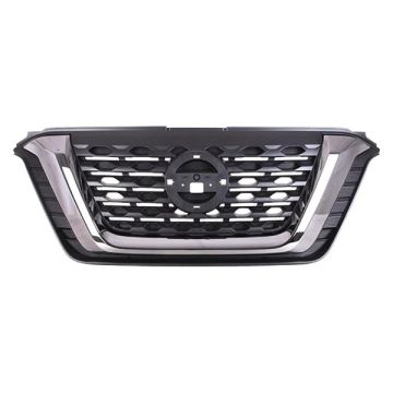 Grille Assembly Smoked Chrome Moulding for Nissan Kicks SR 2018-2020