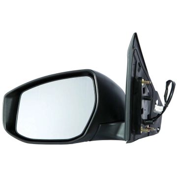Door Mirror Assembly Left Power Non-Heated w/o Signal Lamp w/Cover for Nissan Sentra 2013