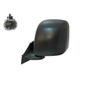 Door Mirror Assembly Left LT Power w/o Appearance Pkg Textured for Chevrolet City Express Nissan NV200