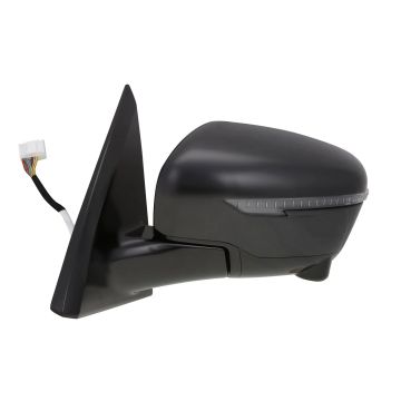 Door Mirror Assembly Left Heated w/Around View Monitor w/Cover for Nissan Pathfinder 2017