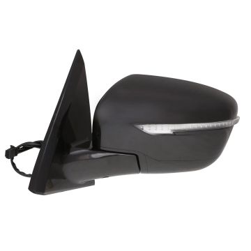 Door Mirror Assembly Left Non-Heated w/Cover for Nissan Pathfinder 2017