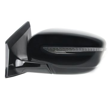 Door Mirror Assembly Left w/o Around View Monitor From 3-16 w/Cover for Nissan Murano 2016-2020