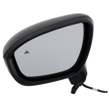 Door Mirror Assembly Left w/BSD Textured w/Cover Japan Built for Nissan Rogue 2020-2022