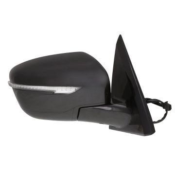 Door Mirror Assembly Right Heated w/o Around View Monitor w/Cover for Nissan Pathfinder 2017