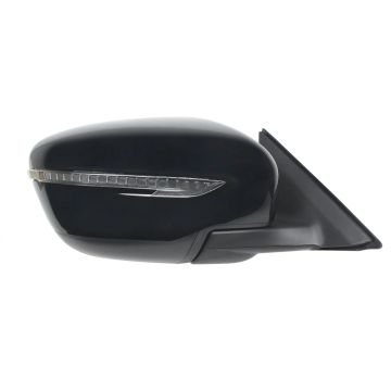 Door Mirror Assembly Right Power Heated w/o Side View Camera w/Cover for Nissan Rogue 2017-2020