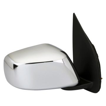 Door Mirror Assembly Right Power Heated w/Cover Chrome for Nissan Frontier Crew Cab Pickup SL 2011-2018