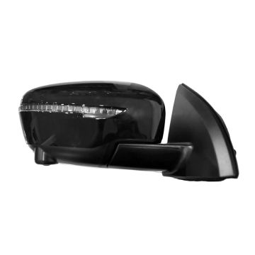Door Mirror Assembly Right Heated w/Signal Lamp w/Side View Camera w/Cover for Nissan Qashqai Rogue Sport