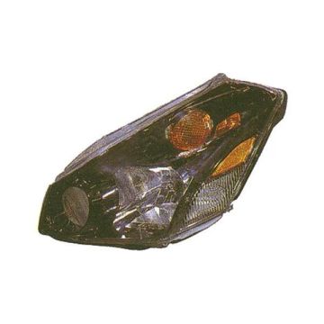 Headlight Assembly Composite Left Black Bezel CAPA for Nissan Quest 2004-2009
