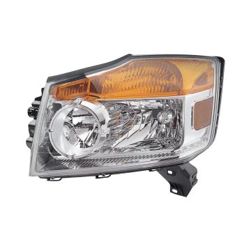 Headlight Assembly Composite Left for Nissan Armada 2008-2015