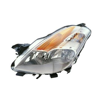 Headlight Assembly Composite Left w/o HID for Nissan Altima Coupe 2008-2009
