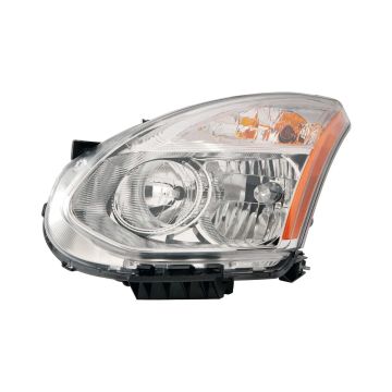 Headlight Assembly Composite Left Halogen for Nissan Rogue 2011-2012