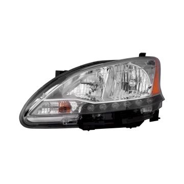 Headlight Assembly Composite Left for Nissan Sentra 2013-2015