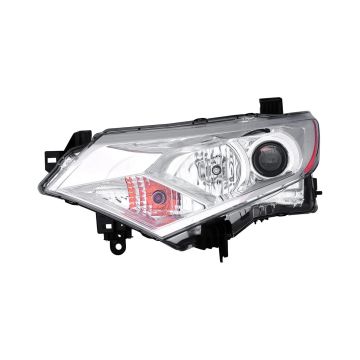 Headlight Assembly Composite Left Halogen CAPA for Nissan Quest 2012-2017