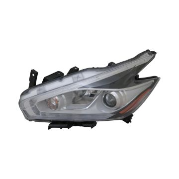 Headlight Assembly Composite Left Halogen for Nissan Murano 2015-2016