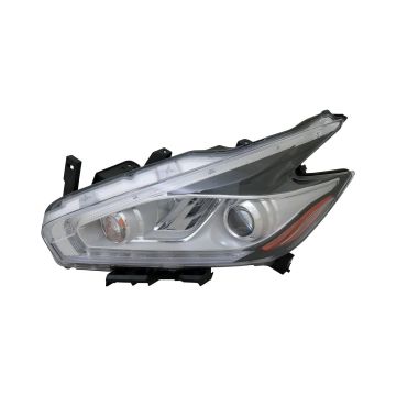 Headlight Assembly Composite Left LED CAPA for Nissan Murano 2015-2017