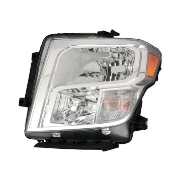 Headlight Assembly Composite Left Halogen for Nissan TITAN XD 2016-2019